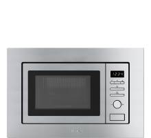 Smeg FMI017X Built-in Microwave Oven with Grill 