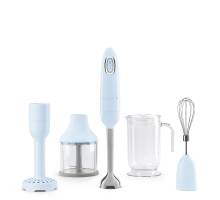 Smeg HBF02PBUK 50s Style 4 in 1 Hand Blender - Pastel Blue