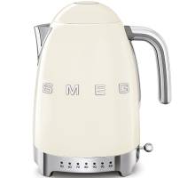 Smeg KLF04CRUK 50s Style Variable Temperature Kettle - Cream