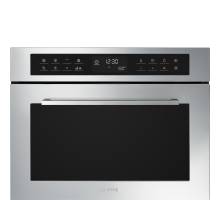 Smeg SF4400MCX1 Compact Combi Microwave Oven