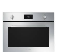 Smeg SF4401MCX Compact Combi Microwave Oven