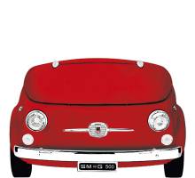 Smeg SMEG500R 50s Retro Style Fiat 500 Red Fridge