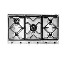 Smeg SRV596GH5 Gas Hob - Stainless Steel