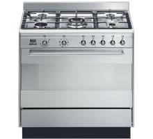 Smeg SUK91MFX9 - 90cm Concert Dual Fuel Range Cooker