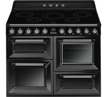 Smeg TR4110IBL - 110cm Victoria Aesthetic Induction Range Cooker - Black