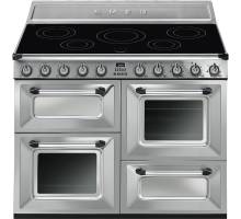 Smeg TR4110IX - 110cm Victoria Aesthetic Induction Range Cooker - Stainless Steel