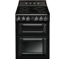 Smeg TR62IBL - 60cm Victoria Aesthetic Induction Range Cooker - Black