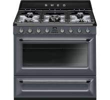 Smeg TR90GR Victoria Single Oven Dual Fuel Range Cooker 