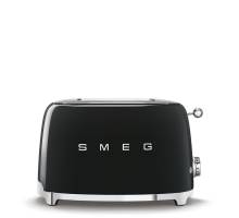 Smeg TSF01BLUK Two Slice 50s Style Toaster - Black