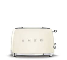 Smeg TSF01CRUK Two Slice 50s Style Toaster - Cream