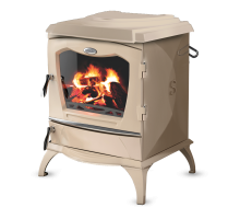 Stanley Lismore Multi-Fuel ECO Stove - Cream Enamel