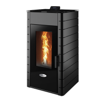 Stanley Solis K2300 Black Pellet Stove - K2300-2-SP BLKFLT