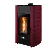 Stanley Solis K2300 Claret Pellet Stove - K2300-2-SP CLTCUR