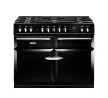 Stanley Supreme Deluxe 110cm Dual Fuel Range Cooker in Black