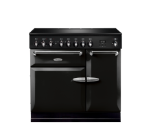 Stanley Supreme Deluxe 90cm Black Induction Range Cooker