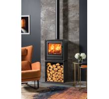 Stovax Riva2 50 Freestanding wood burning stove with landscape viewing window