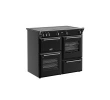 Stoves Richmond Deluxe RD100Ei ZLS BLK 100cm Induction Range Cooker - 444411875