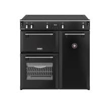 Stoves Richmond RD90EiTCHBLK 90cm Induction Range Cooker - Black
