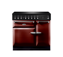 Supreme Deluxe 90 CRANBERRY Induction Range Cooker at Dalzells