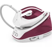 Tefal SV6110 Express Essential Steam Generator Iron - White & Red