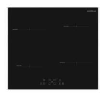 Top view of NordMende HCI60FD 60cm induction hob with 4 zones