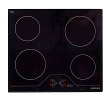 Top view of NordMende HCT63FL 60cm ceramic hob with four cooking zones
