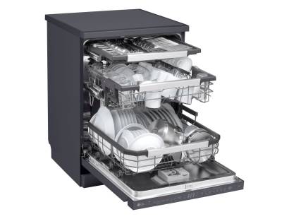 14 place setting LG DF587HMS in matte black with smart ThinQ features