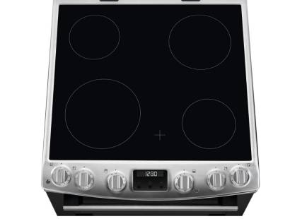 AEG CCX6530ACM radiant ceramic hob surface close-up