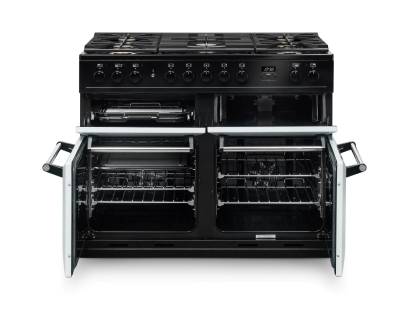 AGA MDX110DFBLK Masterchef Deluxe Dual Fuel Range Cooker