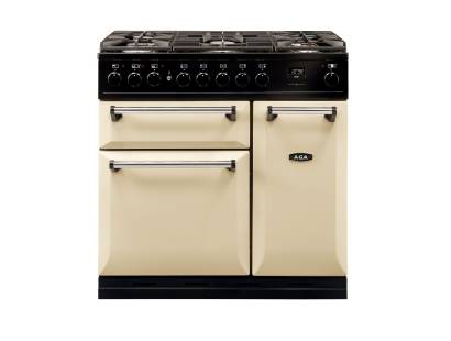 AGA MDX90DFCRM Masterchef Deluxe Dual Fuel Cream Range Cooker