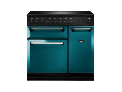 AGA MDX90EISAL Masterchef Deluxe Induction Salcombe Blue Range Cooker