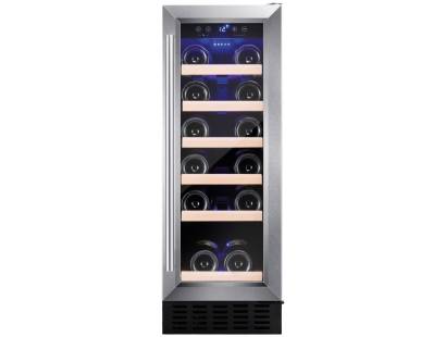 Amica AWC300SS Slimline Wine Cooler 