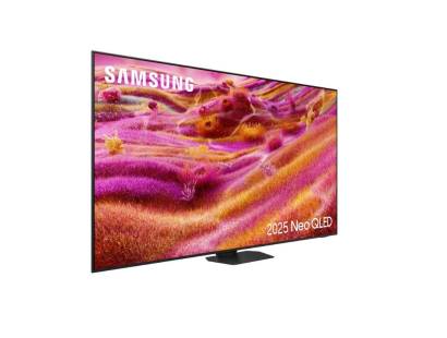 Angled side view of Samsung QE85QN90FATXXU