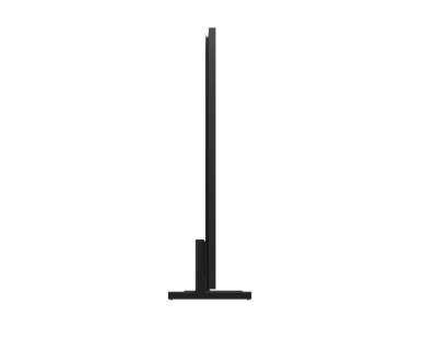 Angled view of Samsung QE85QN900FTXXU showcasing slim Infinity design