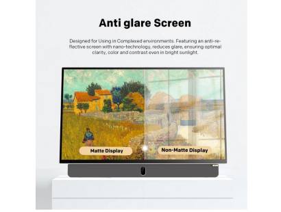 Anti glare screen