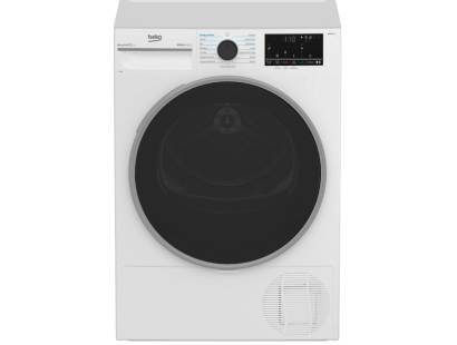 Beko B5T4923NIW 9kg heat pump tumble dryer, white finish, NI exclusive model