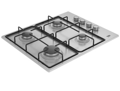  Beko CIHYG21SX Stainless Steel Gas Hob