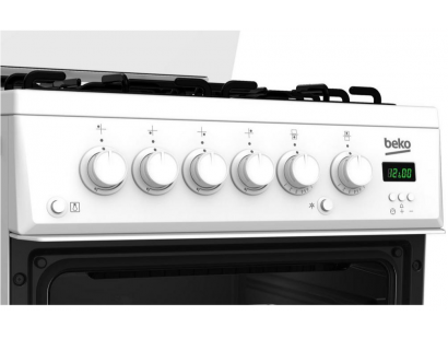  Beko EDG506W White Gas Cooker