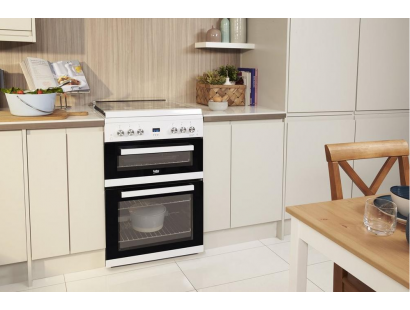 Beko EDG6L33W Gas Cooker