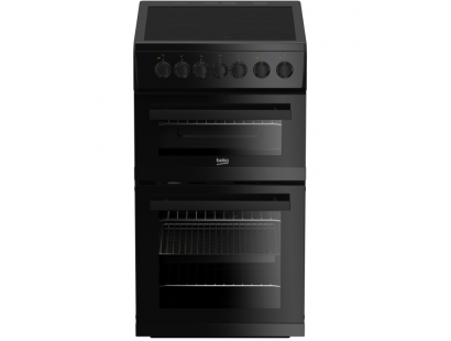  Beko EDVC503B 50cm Black Ceramic Cooker