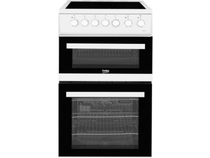 Beko EDVC503W 50cm White Ceramic Cooker