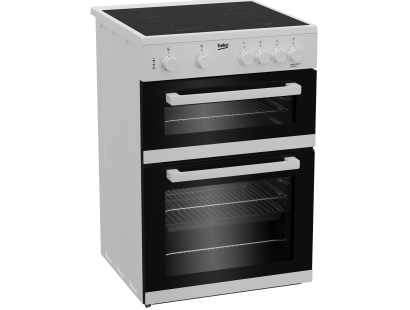 Beko ETC611W White Ceramic Cooker.