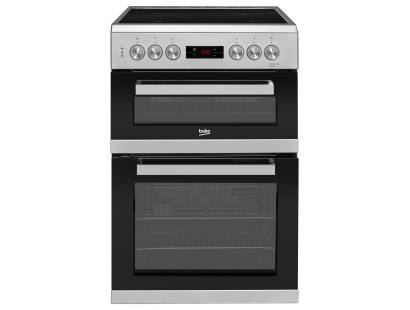 Beko KDC653S 60cm Double Oven Electric Cooker