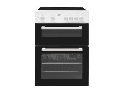 Beko KTC611W 60cm Electric Cooker