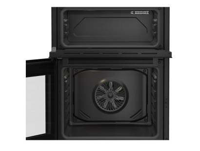 Beko freestanding cooker double oven interior