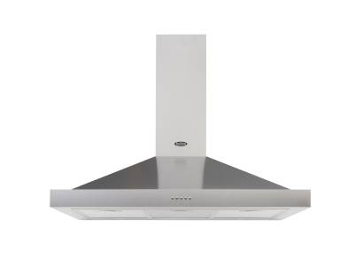 Belling 100CHIMSTA Stainless Steel Chimney Hood 