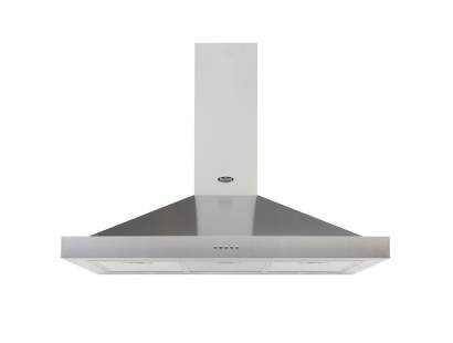 Belling 110CHIMSTA Stainless Steel Chimney Hood