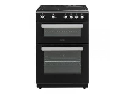 Belling BFSE60TCBLK 60cm Twin Cavity Electric Cooker 