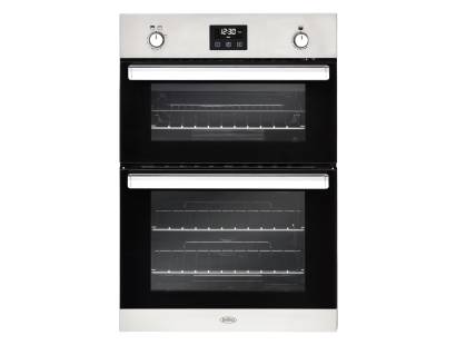 Belling BI902G Built-in Double Gas Oven - Stainless Steel