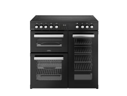 Belling CC90EBLK 90cm Cookcentre Electric Range Cooker - Black